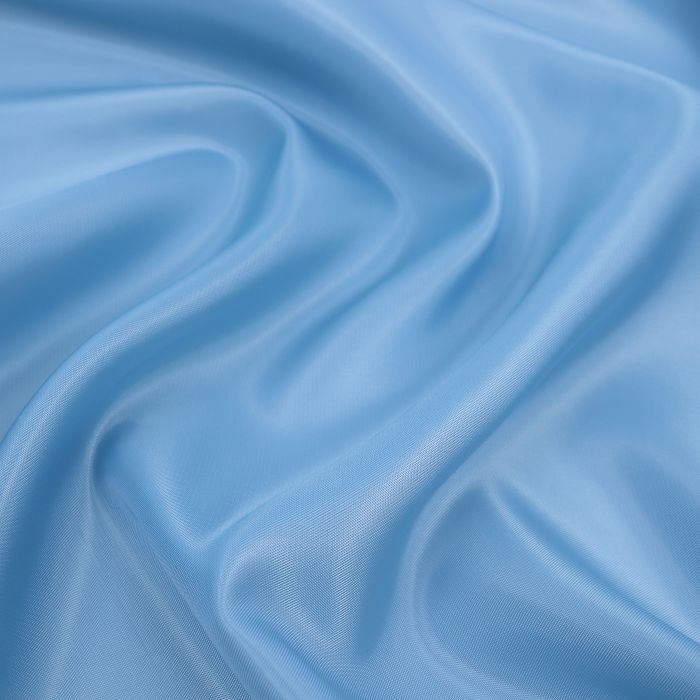 Ткань подкладочная шир.145см, цв.голубой