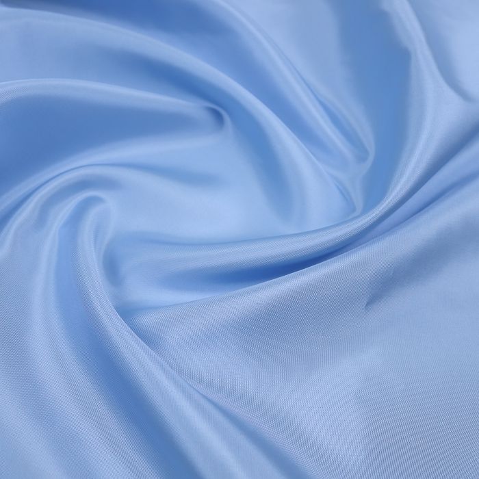 Ткань подкладочная шир.140см, цв.голубой