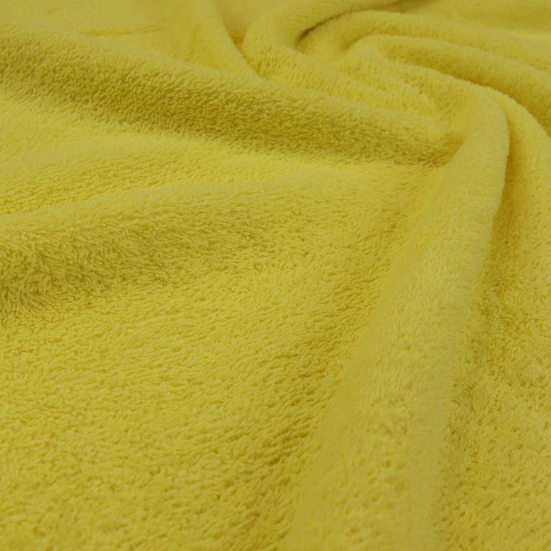 Ткань махровая шир.160см, цвет желтый