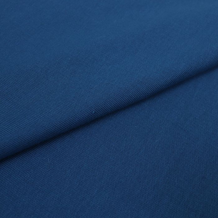 Футер 3-х нитка петля компакт пенье шир.180см, ярко-голубой