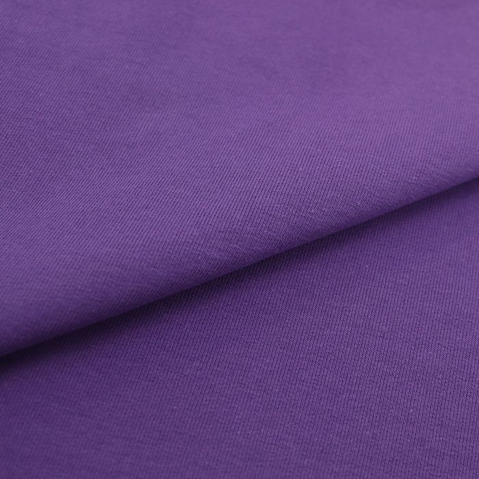 Футер 2-х нитка петля компакт пенье шир.180см, фиолетовый