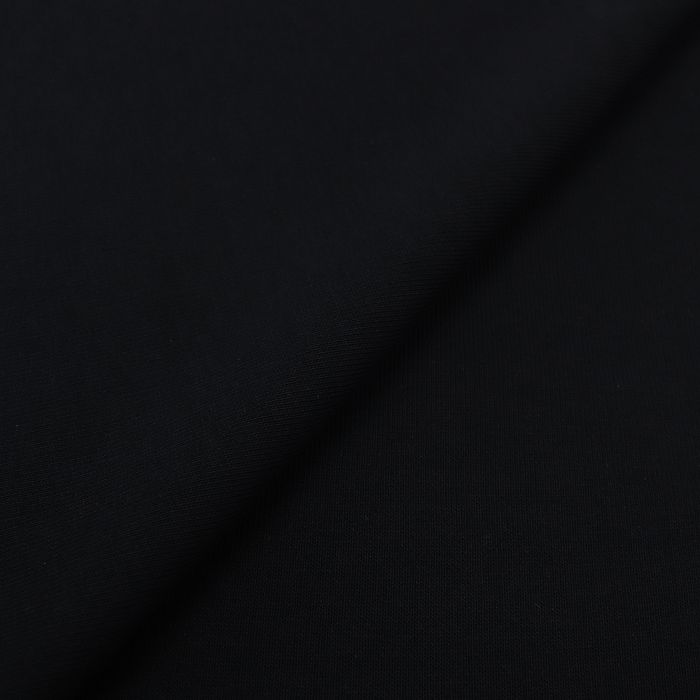 Футер 3-х нитка петля компакт пенье шир.180см, черный