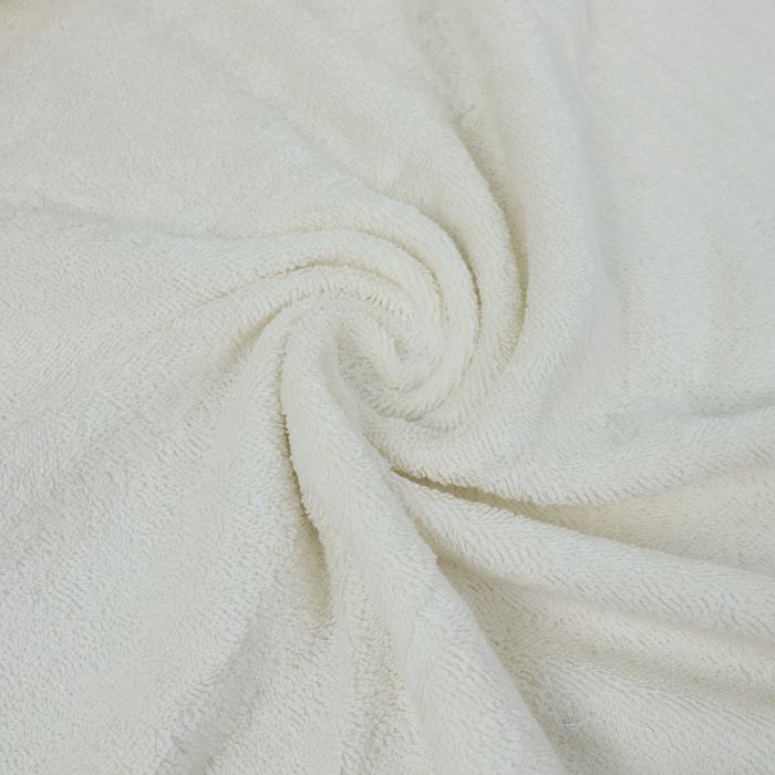 Ткань махровая шир.150см,цвет кремовый