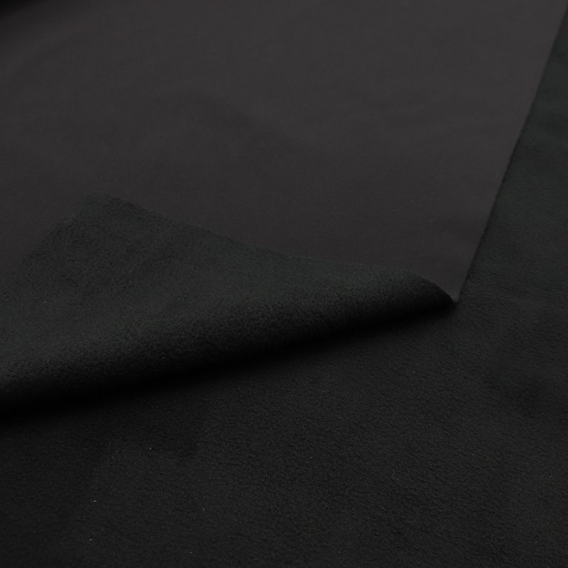 Ткань курточная 3х-слойная мембранная шир.150см, черный/черный 