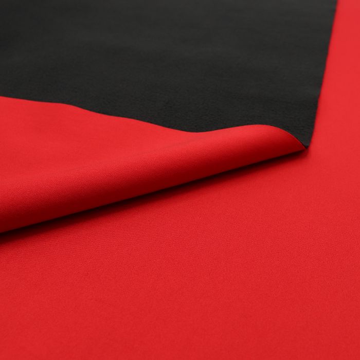 Ткань трикотажная 3х-слойная мембранная шир.150см, красный/черный