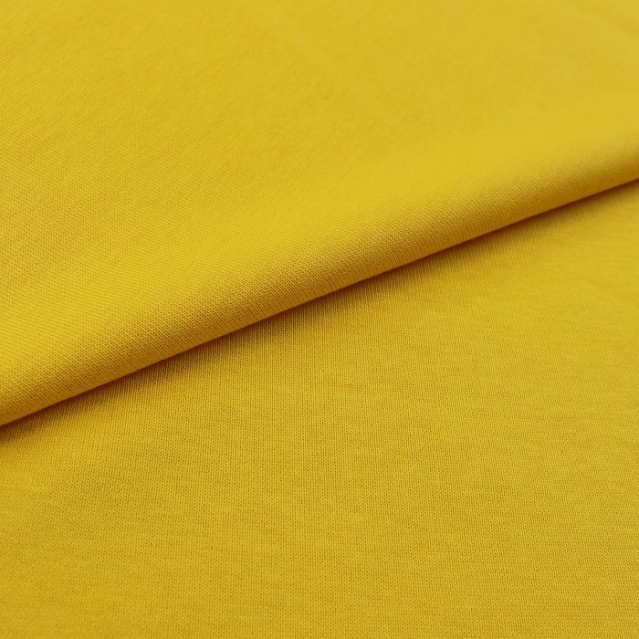 Футер 3-х нитка петля компакт пенье шир.180см, желтый