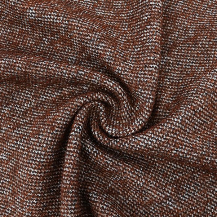 Ткань пальтовая шир.145см, цв.серо-коричневый 